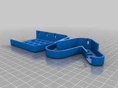 36 AA Battery Holder (pegboard) 3D Printer Model