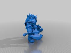 Heroes Of The Storm Rexxar 3D Printer Model