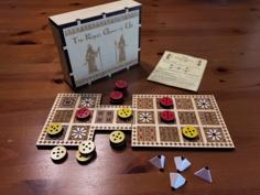 Laser Cut Royal Game Of Ur – Travel Edition