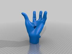 Versa 2 Thing Hand 3D Printer Model