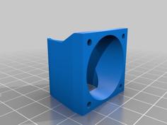 Fan Holder 30×30 For Hotend V6 Diameter 22mm 3D Printer Model