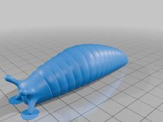 Flexi Worm 3D Printer Model