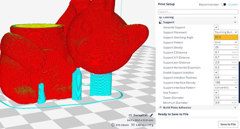 Decapicat 3d Printer Model Free Download - 3axis.co