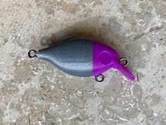 Fishing Lure For Trout NR.4 (one Piece!) 3D Printer Model