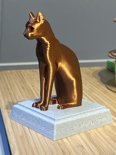 Pedestal For Gayer Anderson Cat 3D Printer Model