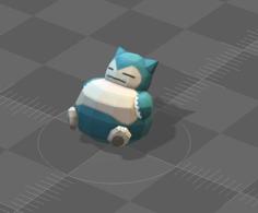 Snorlax Doll – Pokémon 3D Printer Model