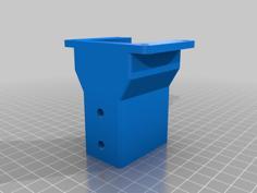 Desk Mount For Drag Chain 3D Printer Model