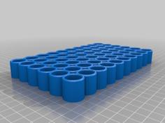 AA/AAA Battery Organizer – IKEA Moppe 3D Printer Model