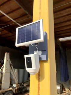 Ring Camera Mount And Solar Panel Magnetic Base 3D Printer Model