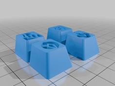 Viper Keycaps Valorant (Multiple Designs – Variations) Bundle 3D Printer Model