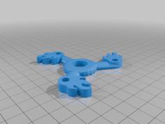 Comet Fidget Spinner 3D Printer Model