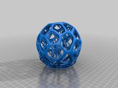 Voronoi Sphere 3D Printer Model