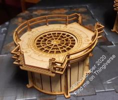 Nordgrim Rotunda #1 For 3mm Laser Cut MDF