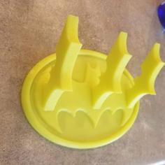 Batman Towel Rack 3D Printer Model