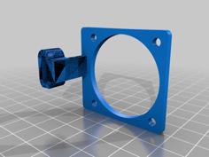 Cooling Fan Duct Support For MK8 Extruder 3D Printer Model