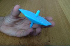 Spinning Top (Customizable!) 3D Printer Model