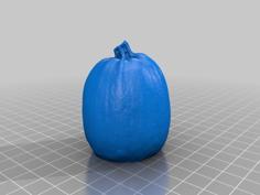 Pumpkin Scan 001 3D Printer Model