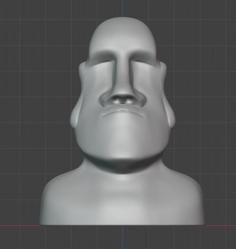 Moai 3D Printer Model