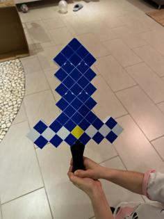 Minecraft Sword 3D Printer Model