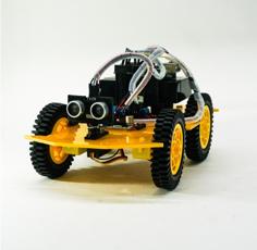 Ultrasonic Obstacle Avoidance Robot 3D Printer Model