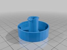 Vacuum Wheel 3D Printer Model