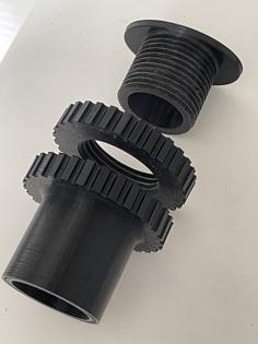 Cast Iron Gutter To Downpipe Sleeve Link 3D Printer Model