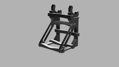 Neptune 4 Screen Mount Free Standing 3D Printer Model