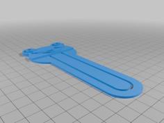 Frogge Bookmark 3D Printer Model