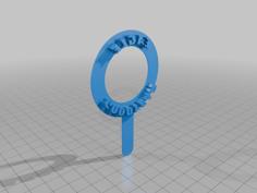 F1 GOODYEAR TIRE STAMP 3D Printer Model