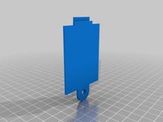 Cover For Battery Compartment For UNO Extreme Machine 3D Printer Model