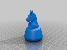 Chess Mr Ed 3D Printer Model