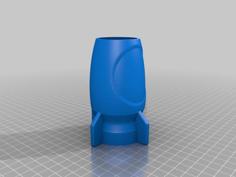 Nuka-Cola Rocket Cup 3D Printer Model