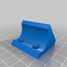 Stackable Dumbbell Weight Holder For Slanted Wall 3D Printer Model