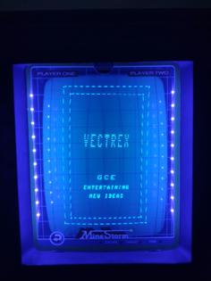 Vectrex UV Blacklight Frame 3D Printer Model