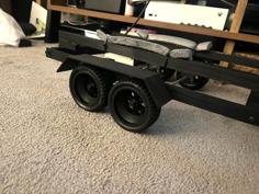 RC Crawler Trailer Wheel Arches 3D Printer Model