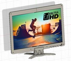 Recycled Laptop Display Mount / Monitor (LTN154X3) 3D Printer Model