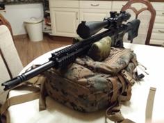 Molle Rifle Rest 3D Printer Model