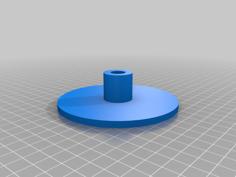 Eppendorf (microcentrifuge) Tube Vortex Adapter 3D Printer Model