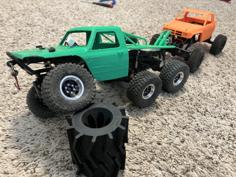 Scx24 6×6 Tow Truck 3D Printer Model