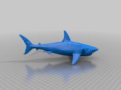 Great White Shark (AKA White Pointer) 3D Printer Model