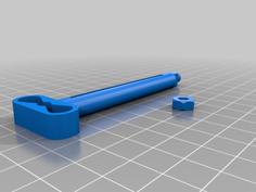 Improved Toothpaste Squeezer Key With Metric Nut 3D Printer Model