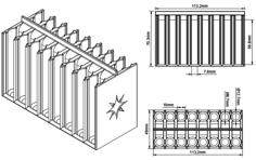 Rack For Immunomagnetic Cell Separation 3D Printer Model