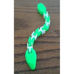 Flexi Snake Remix 3D Printer Model