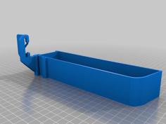 Ender V3 SE Scrap Bin And Cable Clamp 3D Printer Model