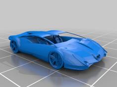 2020 Concept Car 3D Printer Model