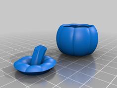 Pumpkin Jar 3D Printer Model