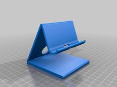 Yet Another Phone / Small Tablet Desktop Stand – Small Version 3D Printer Model