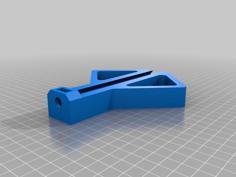 Reverse Corner Clamp With Pocket Hole Cutouts 3D Printer Model