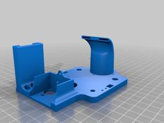 Carro Eje X Para Tevo Tarantula Con Soporte Para Sensor SN04, Ventilador Y Accesorio Para Cadena De Cableado 3D Printer Model