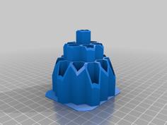 Honeycomb Pencil Holder 3D Printer Model